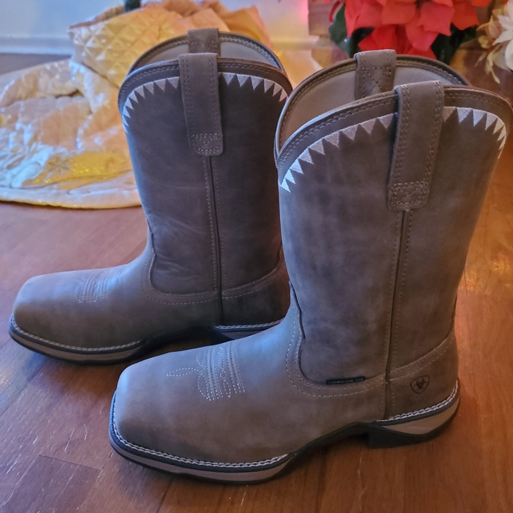 Ariat Athem Deco Composite Toe Work Boots -Cowboy Boots